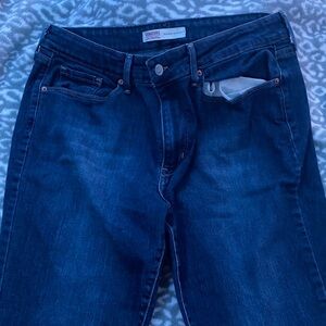 Signature by Levi Strauss Dark Blue bootcut Jeans
